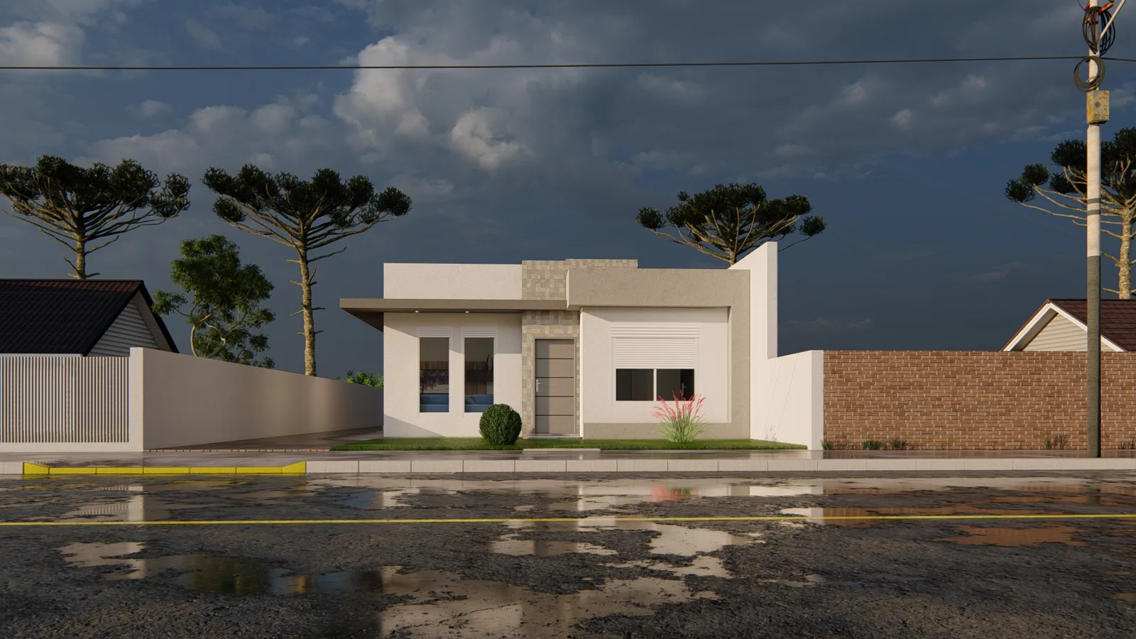 Imagem do projeto Projeto de Casa Moderna