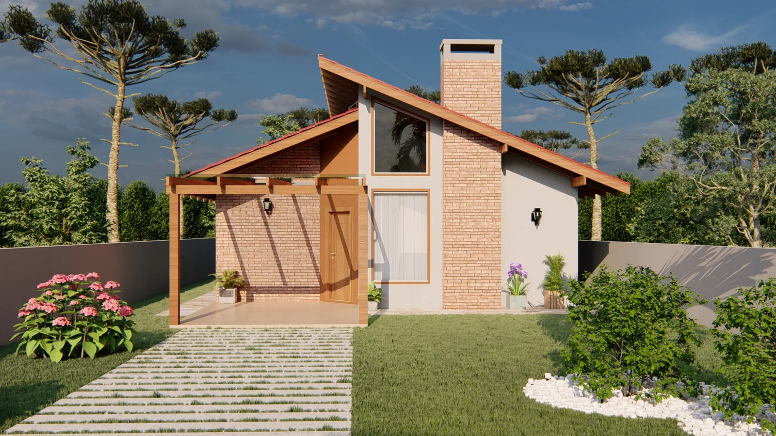 Imagem do projeto Casa Rústica em Mafra, SC: Aconchego e Qualidade