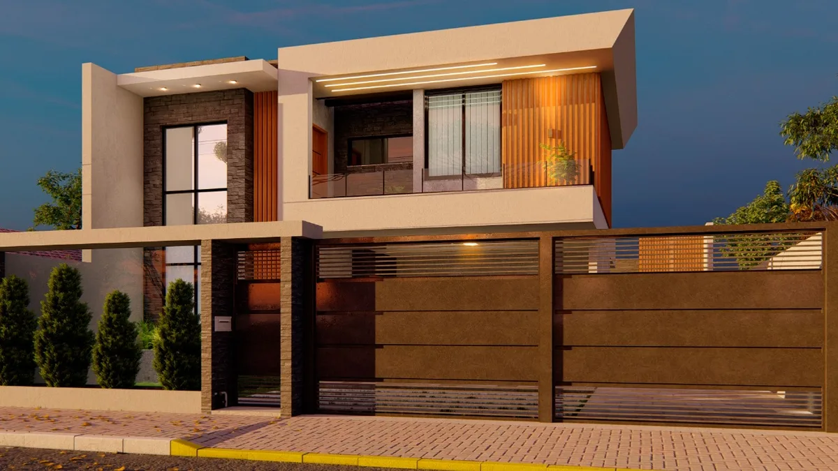 Imagem do projeto Projeto de Casa Moderna