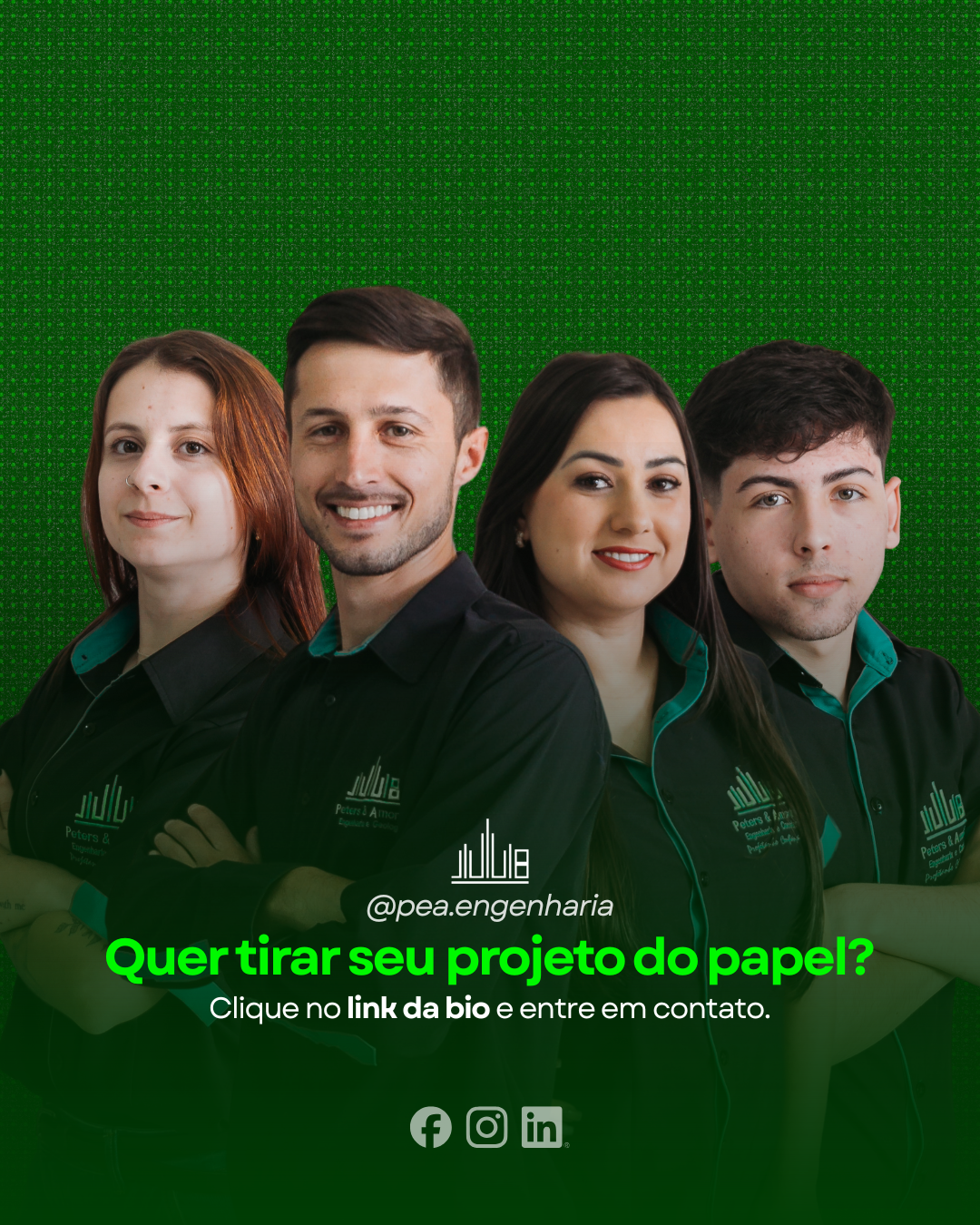 Equipe de engenharia em Mafra SC