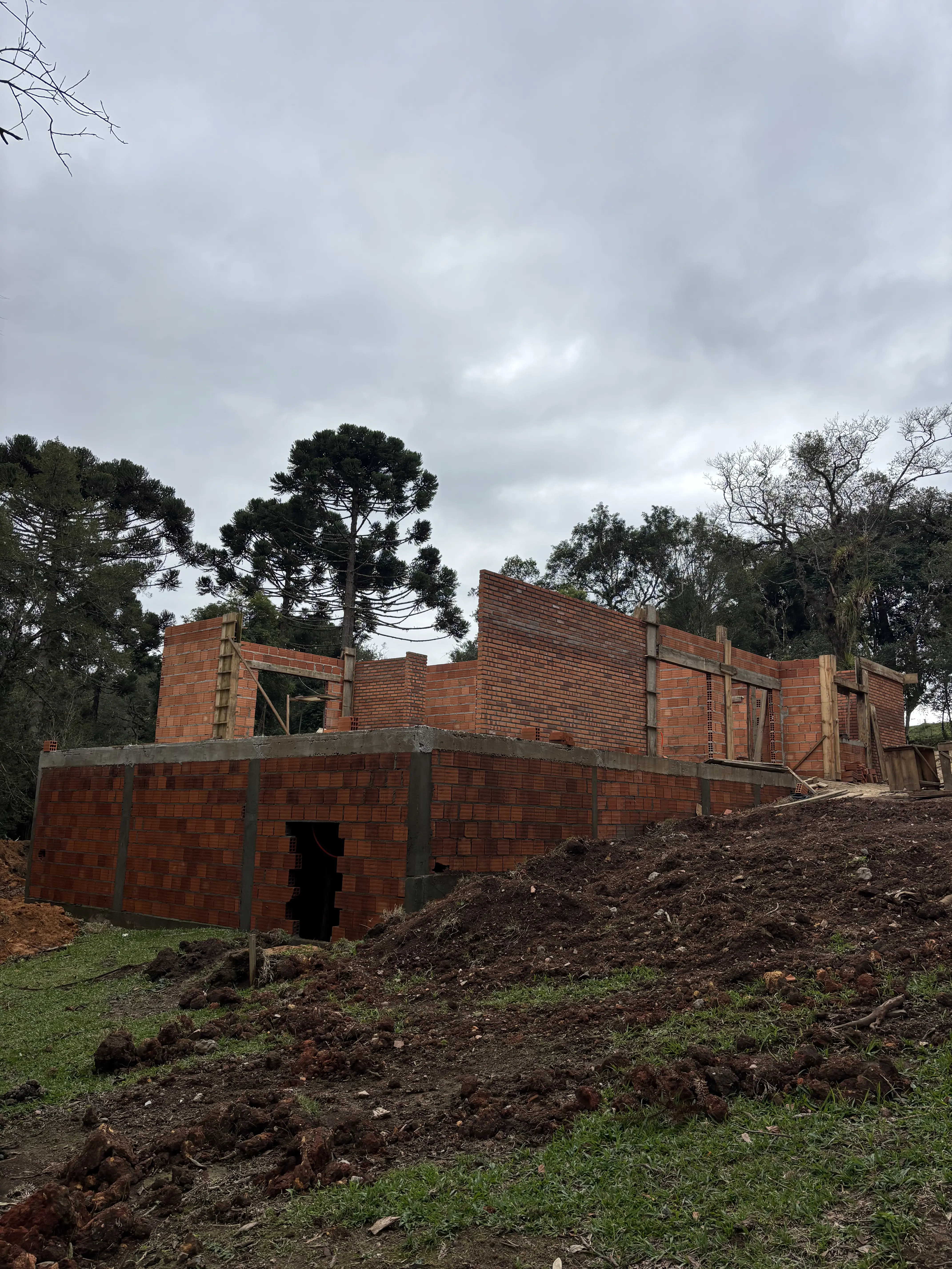 Construção de casa em Rio Negro PR